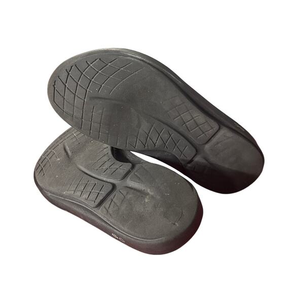 ad - OOFOS Original Recovery Sandals Black Slide Comfort Foam Men’s 8 Women’s 10